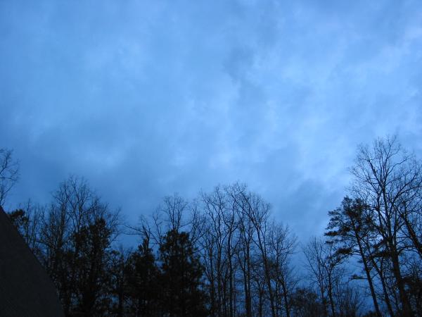 Sky in the morning